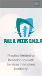 Mobile Screenshot of drpaulweeks.com